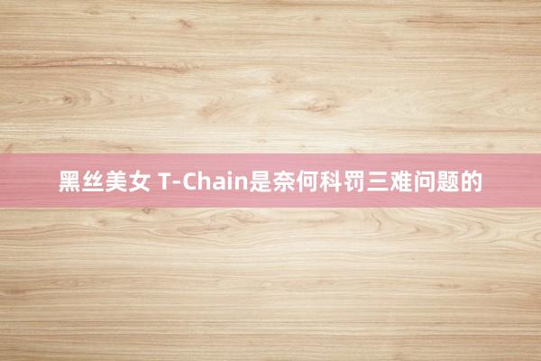 黑丝美女 T-Chain是奈何科罚三难问题的